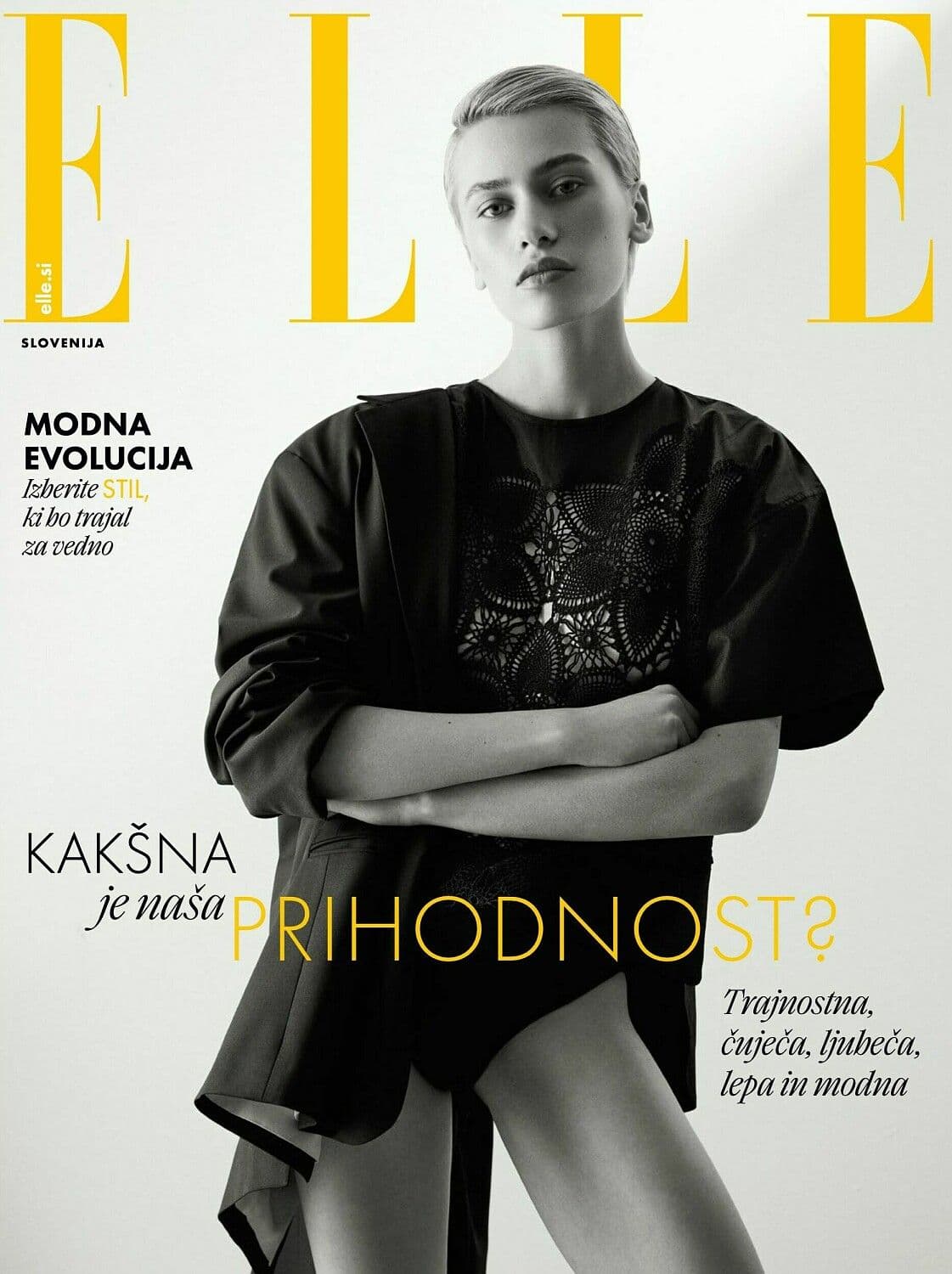 LUCIA BEKAVAC | COVER | ELLE SLOVENIA
